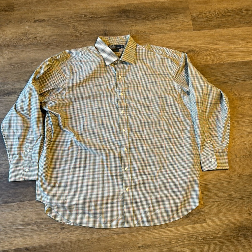 Vtg polo Ralph Lauren men’s button down long sleeve shirt size 3XB classic fit
